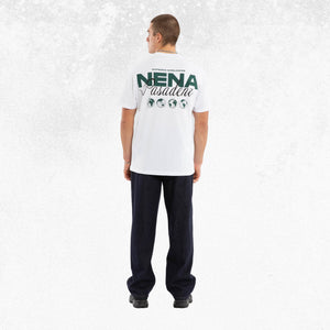 Nena & Pasadena Weekend Relaxed Tee Optical White 4