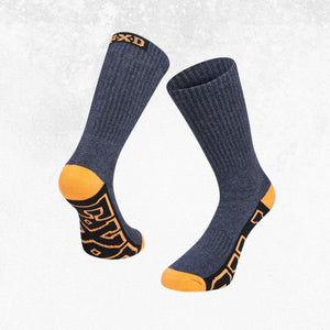 SK◆1 Jersey Knit Work Socks Multi Colour 5 Pack