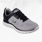 Skechers Track - Broader Grey-Black 1
