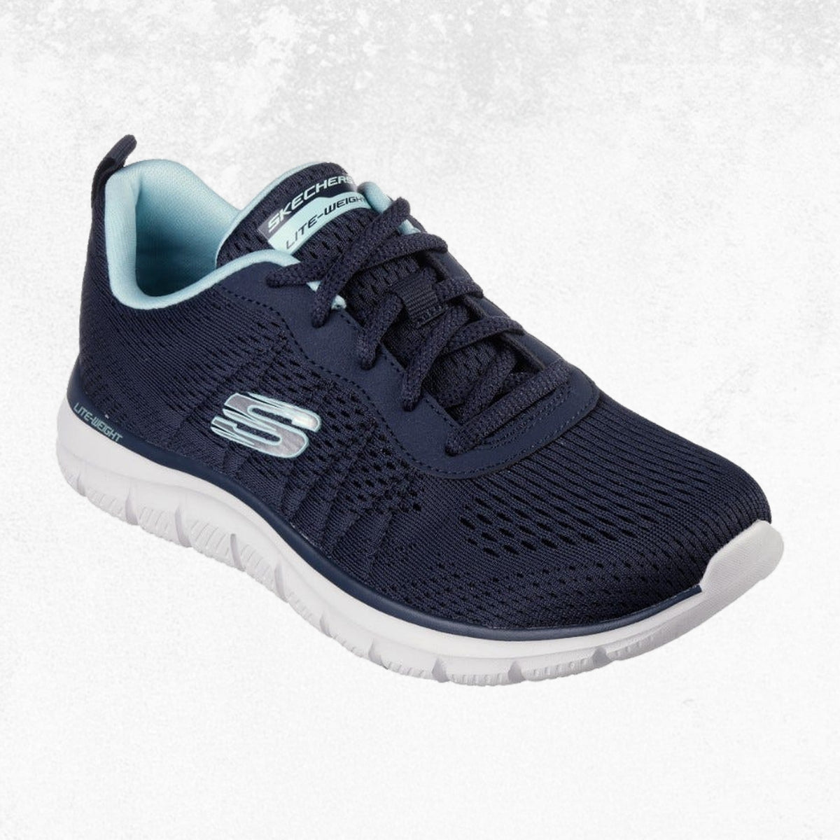 Skechers Track - New Staple Navy-Aqua 1