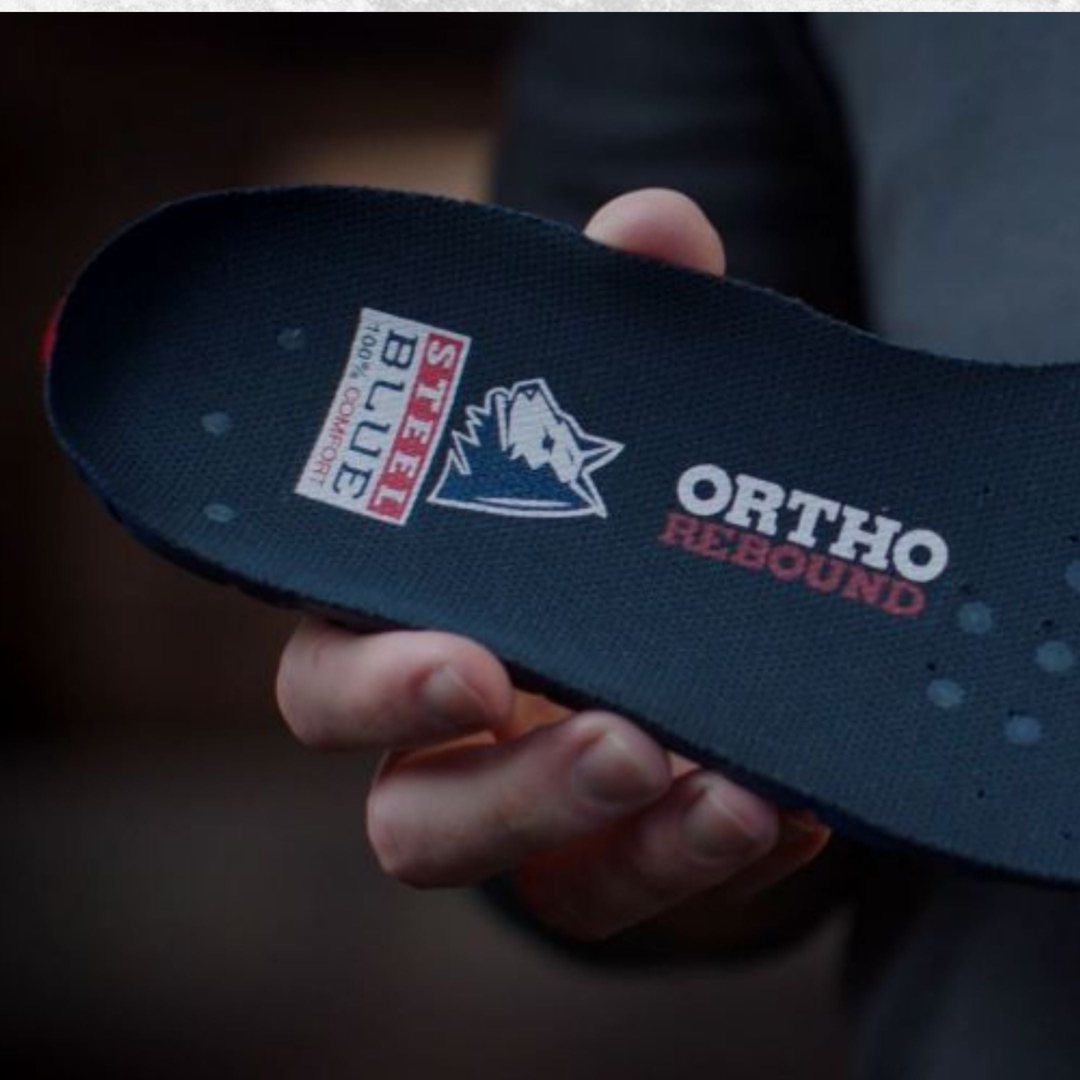 Steel Blue Ortho Rebound® Footbed