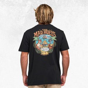 The Mad Hueys Loving Every BBQ Short Sleeve Tee Black 2