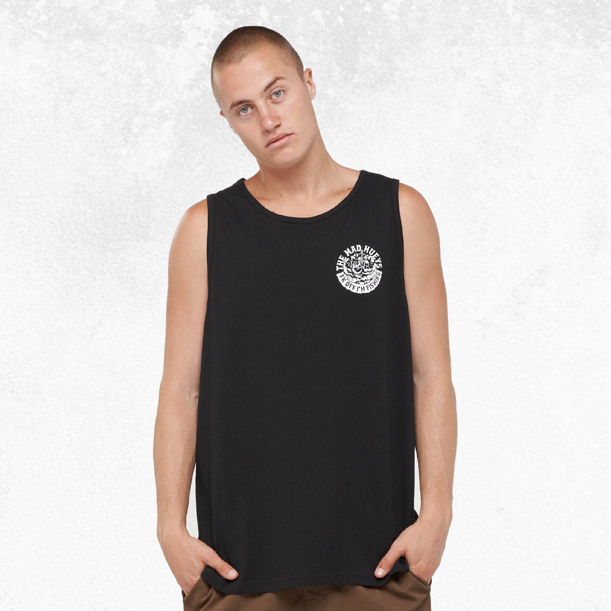 The Mad Hueys Shield FK Off Tank Black 2