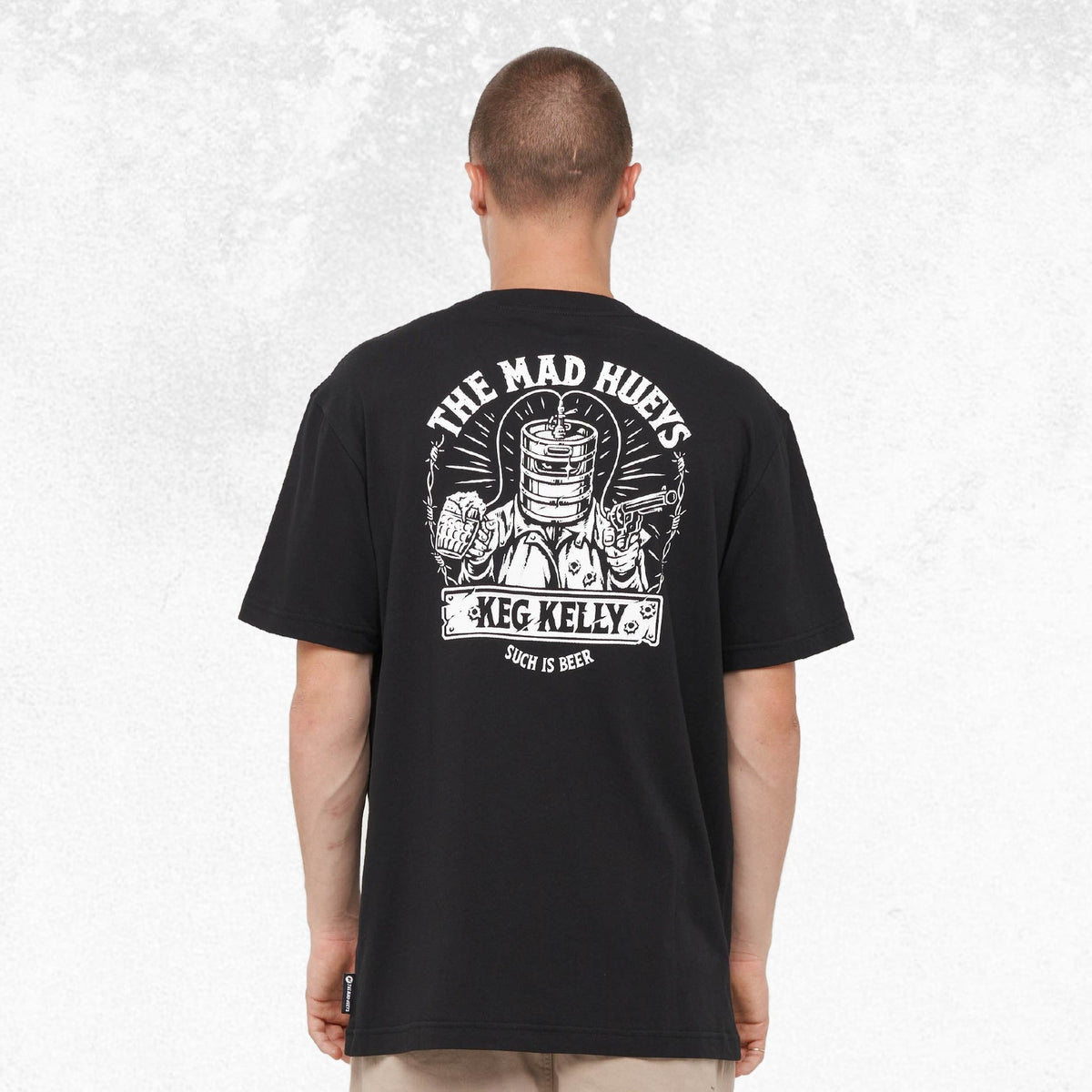 The Mad Hueys Such Is Kelly SS Tee Black 3