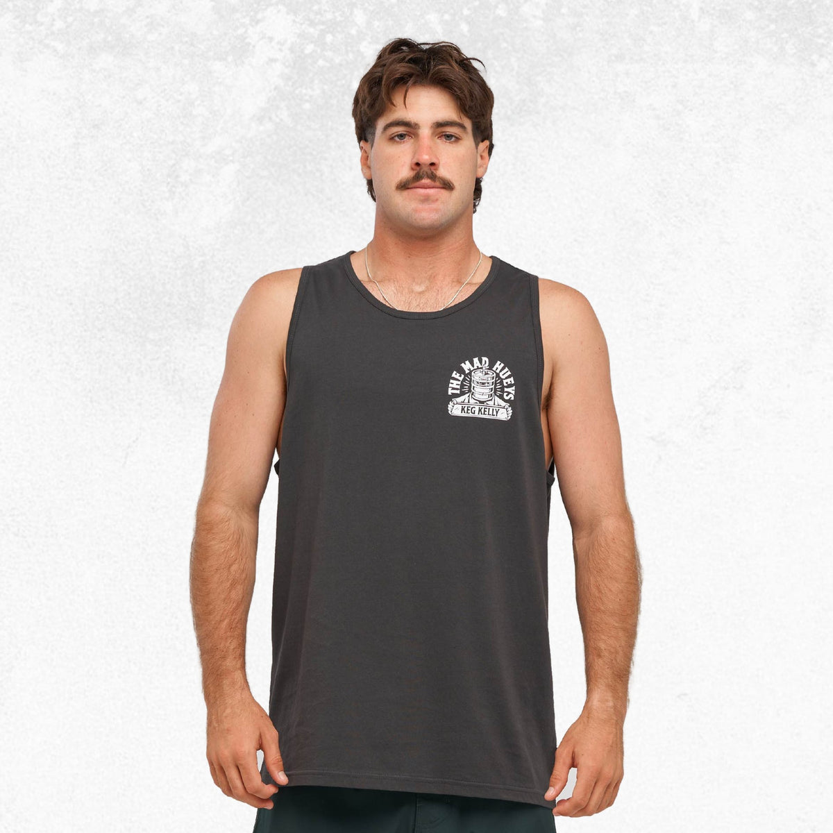 The Mad Hueys Such Is Kelly Tank Vintage Black 2