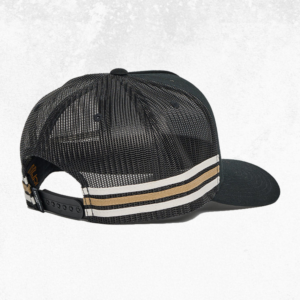 The Mad Hueys Surf Hueys Twill Trucker Black 2