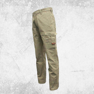 Tough Inc Cotton Canvas Work Pants Khaki