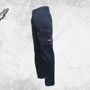 Tough Inc Cotton Canvas Work Pants Navy