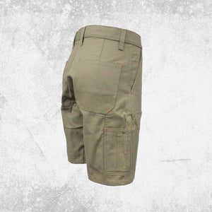 Tough Inc Cotton Canvas Work Short Khaki