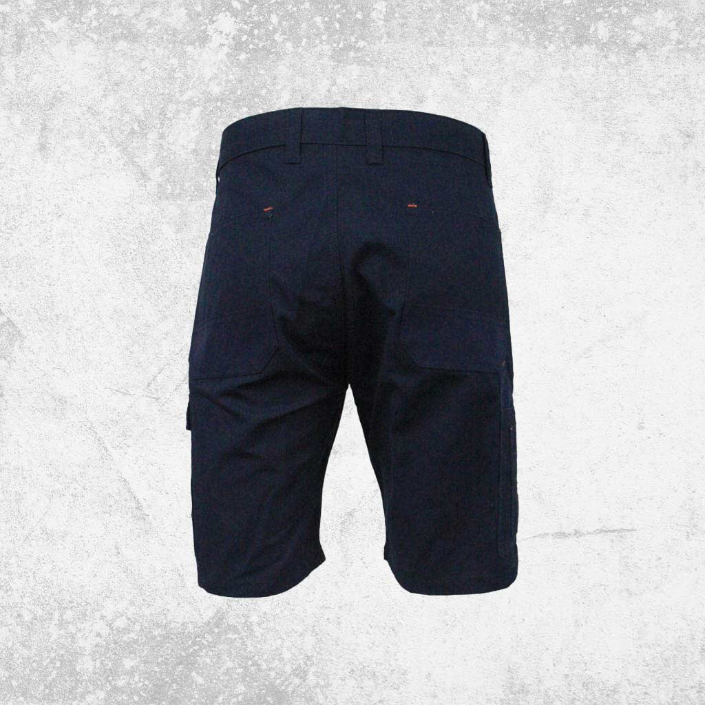 Tough Inc Cotton Canvas Work Short Navy