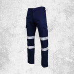 Tough Inc Drill Cargo Reflective Work Pants
