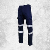 Tough Inc Drill Cargo Reflective Work Pants