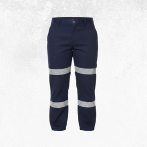Zadie Middy Mid-Rise Reflective Taped Pants