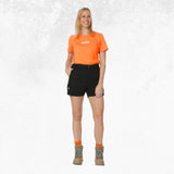 Zadie Middy Mid-Rise Shorts