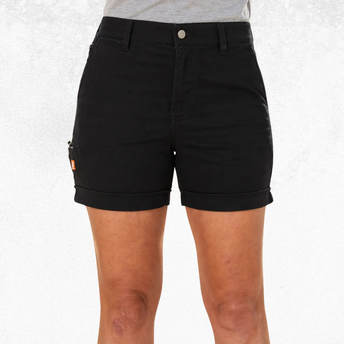 Zadie Middy Mid-Rise Shorts