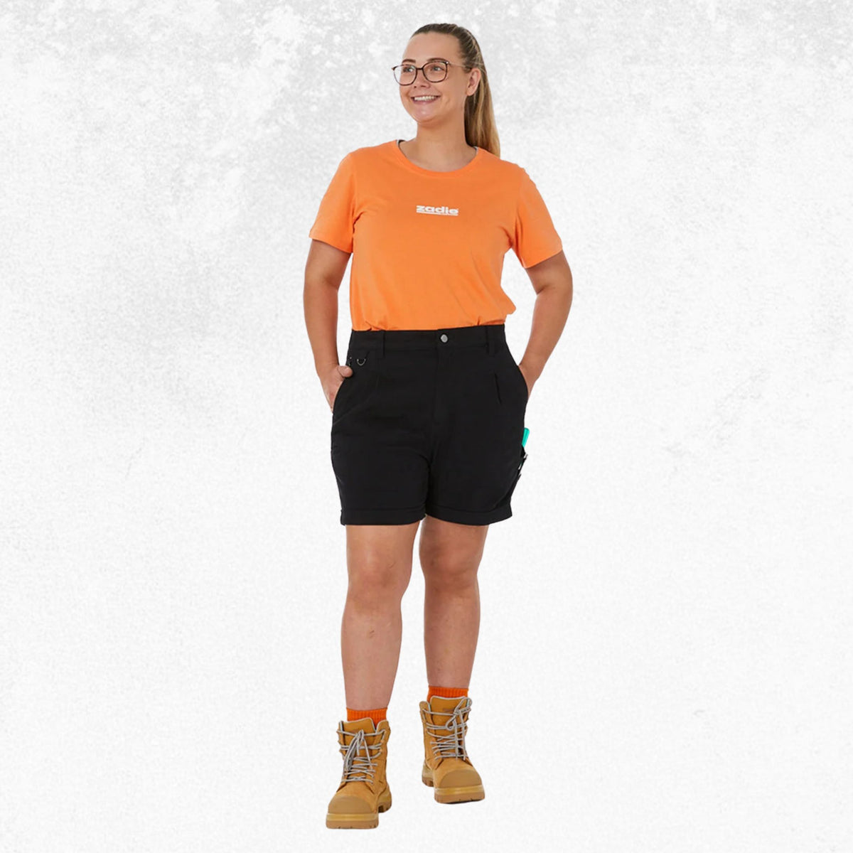 Zadie Workz High Waisted Shorts