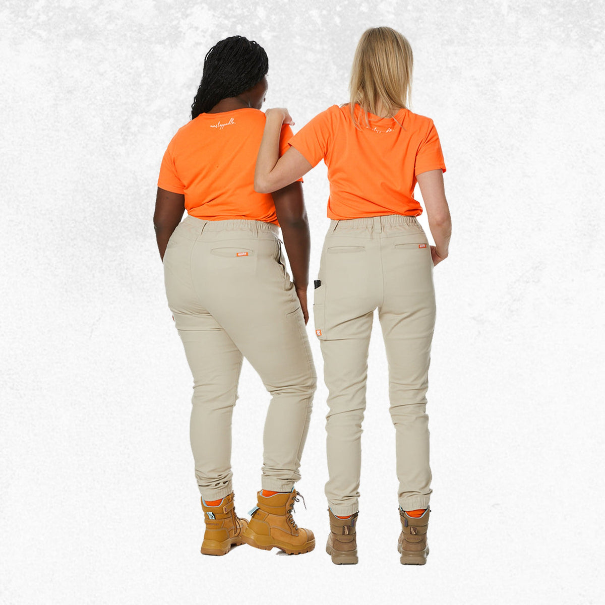 Zadie Workz High Waisted Pants Stone 6