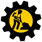 Check out Man Cave Workwear's range of workwear Workman with shovel