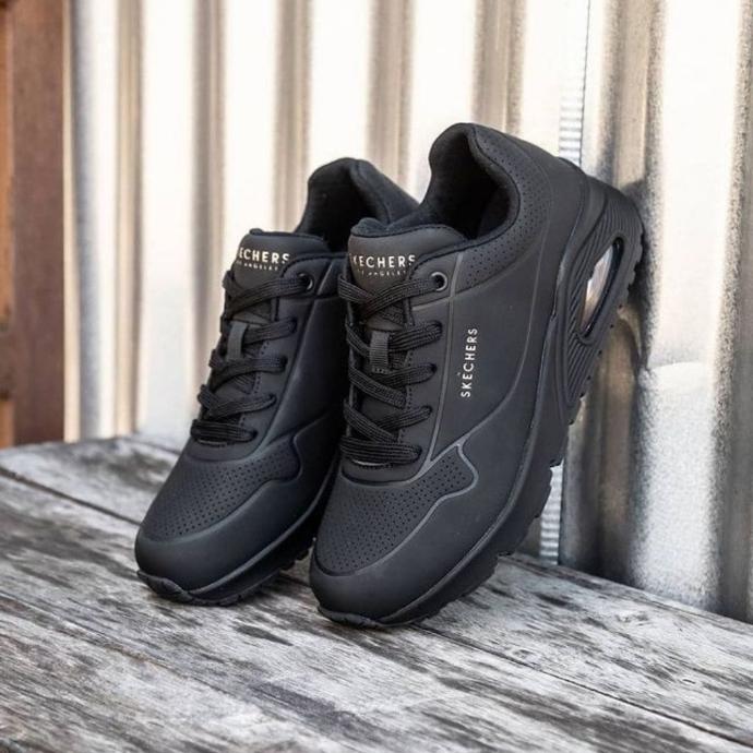 Skechers UNO SR Women's Shoes | ManCave Workwear Skechers UNO SR Women's Shoe Leaning against wall
