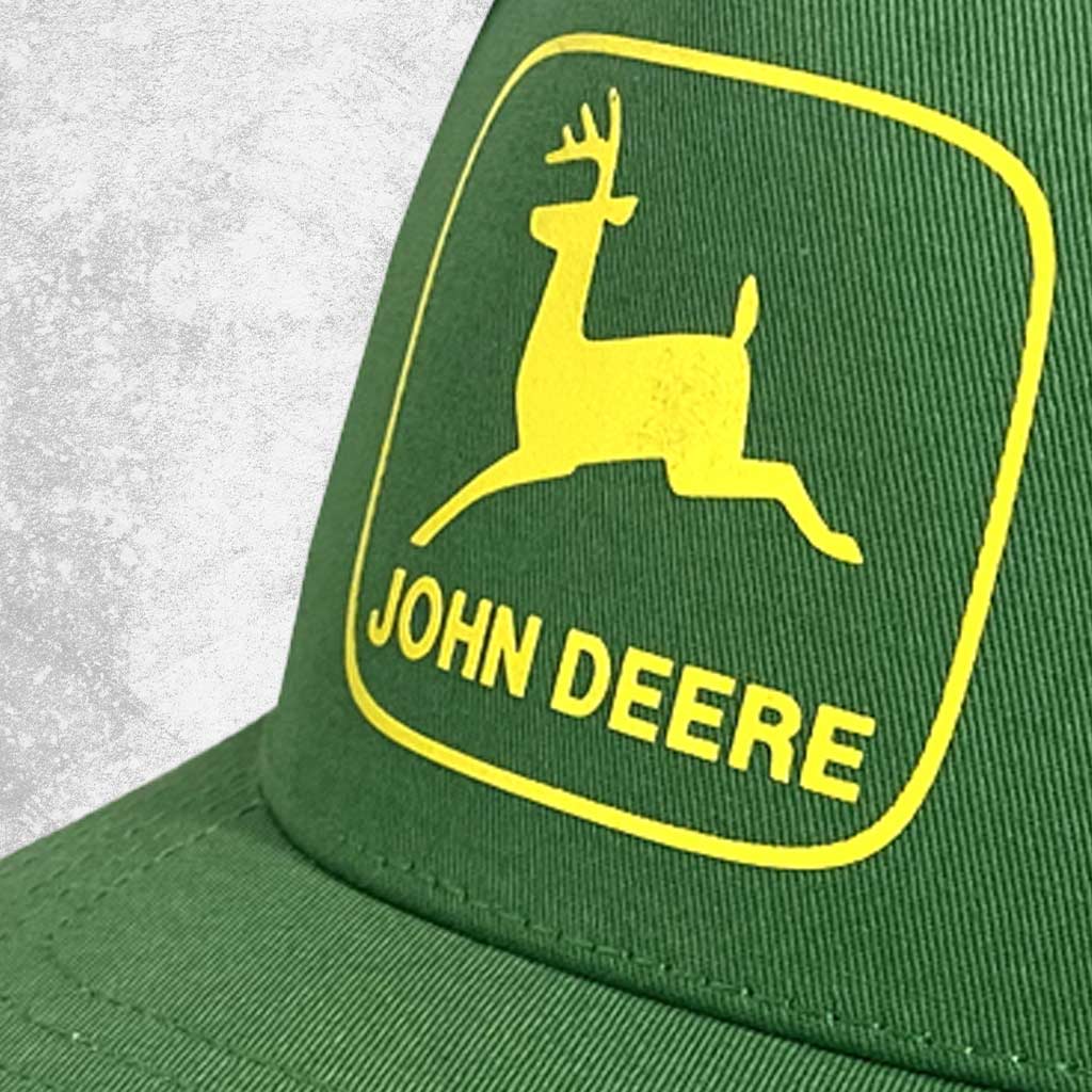 John Deere Twill Mesh Trucker Cap