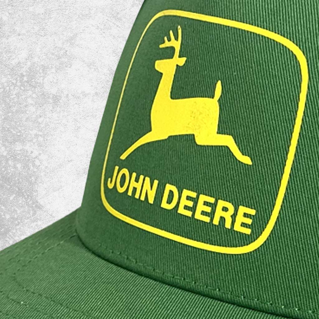 John Deere Twill Mesh Trucker Cap