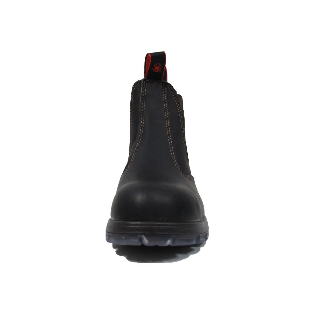 Redback Bobcat Claret Oil Kip Elastic Side Boot - Front