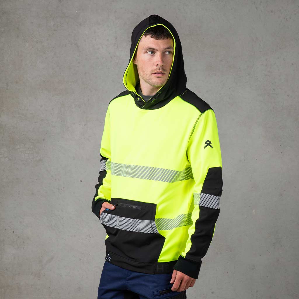 Anthem Taped Tech Hi Vis Hooded Sweatshirt