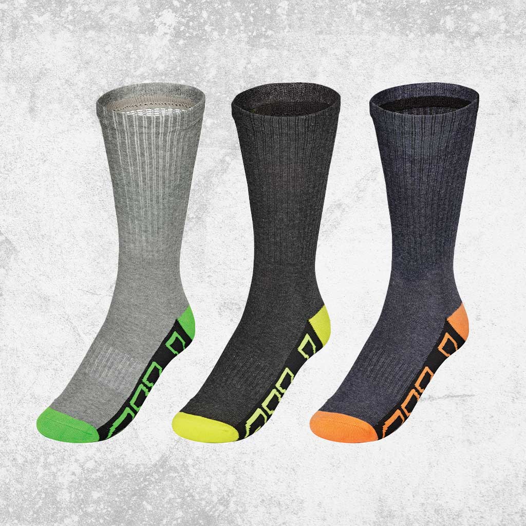 FXD SK-1 Crew Sock 5PK - Multi Colour