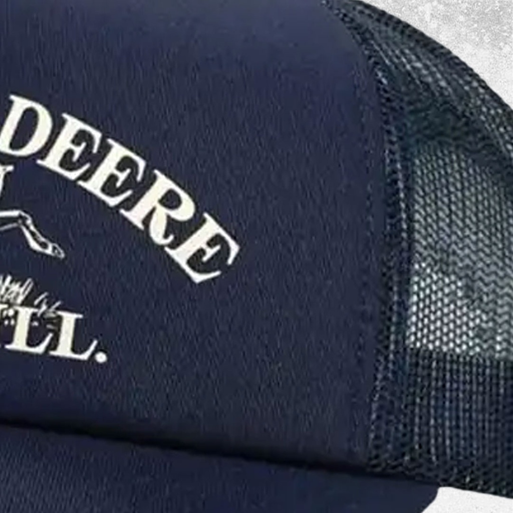 John Deere Twill Mesh Trucker Cap
