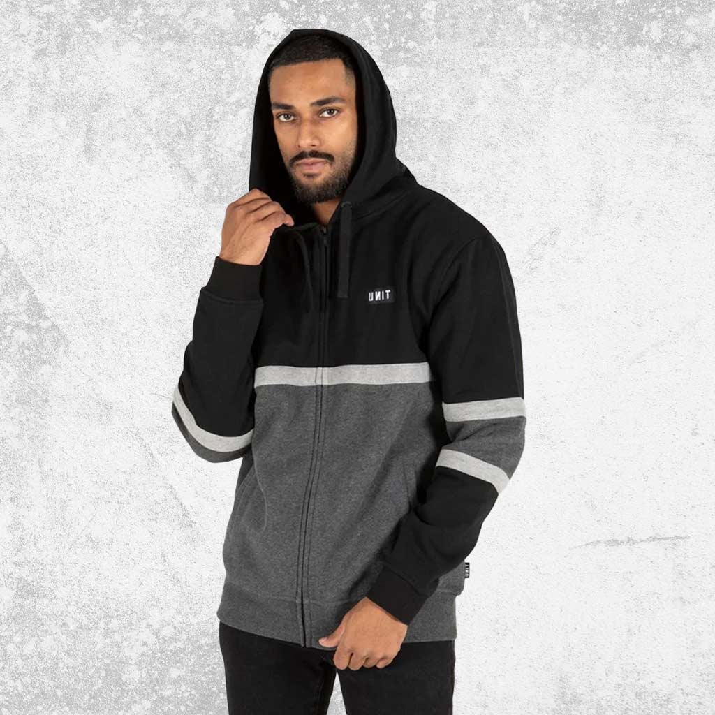 UNIT Men's Empire Fleece Zip Hoodie