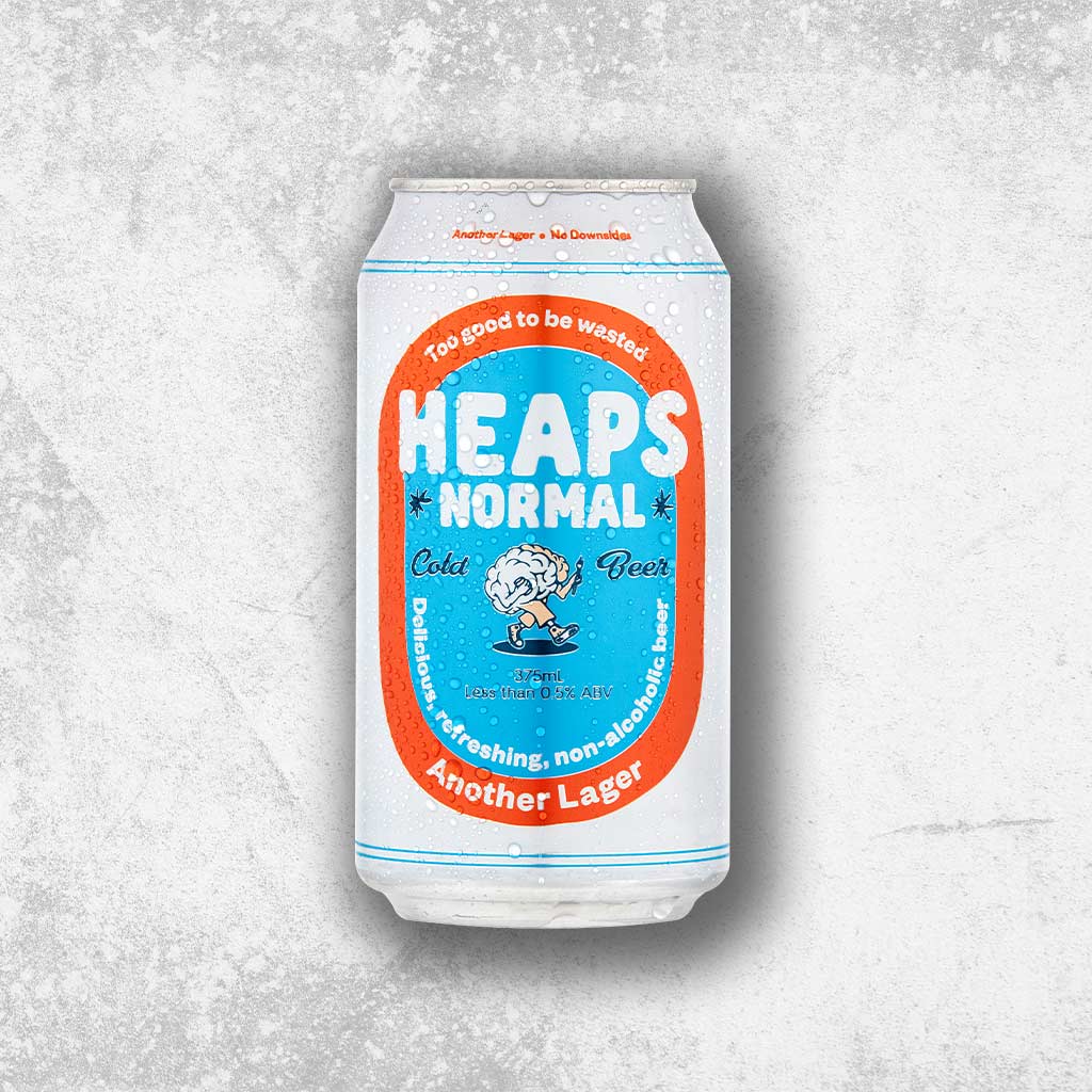 Heaps Normal Beer 4 x 375ml Cluster