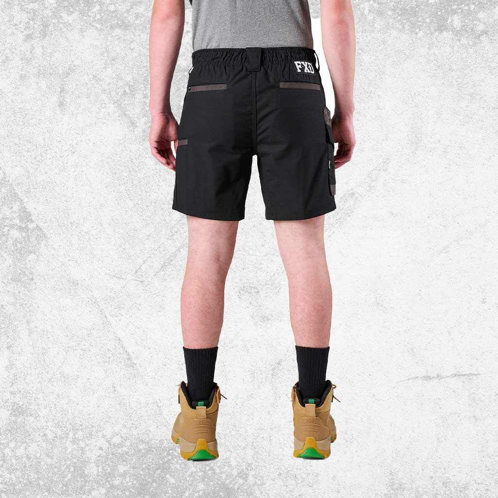 FXD WS-7 Elastic Waist Utility Ripstop Work Short