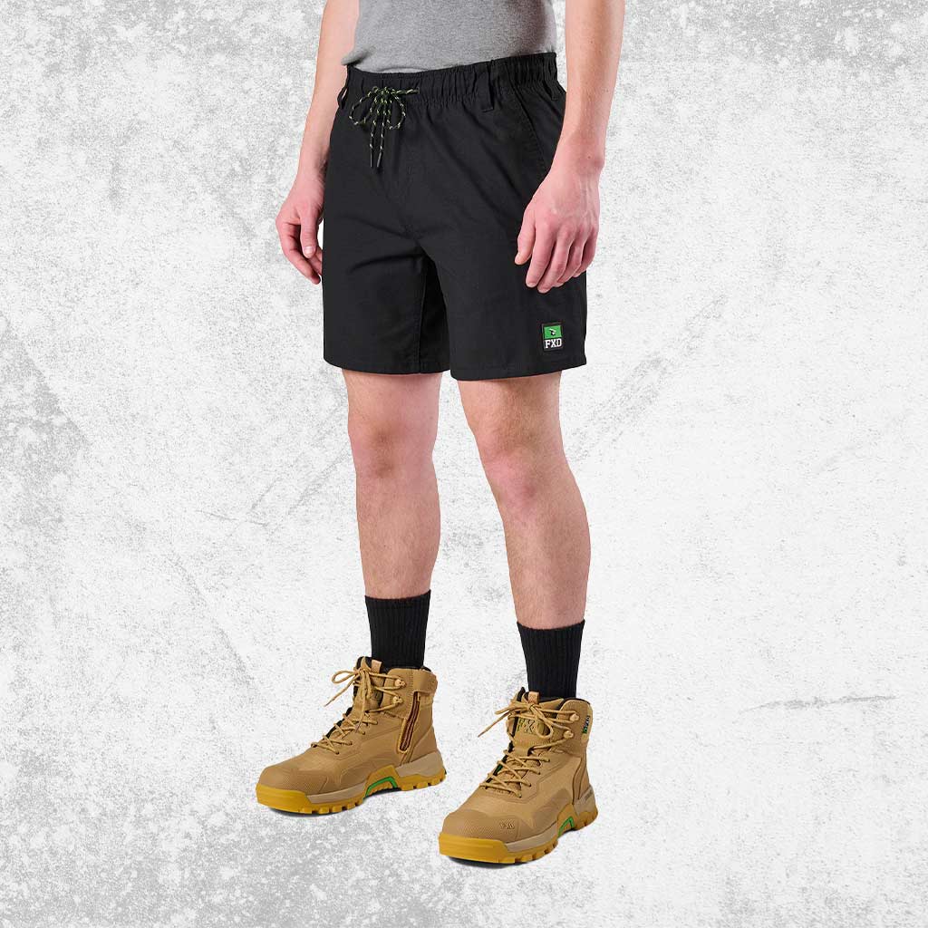 FXD WS-7 Elastic Waist Utility Ripstop Work Short