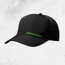 FXD CP-12 Tech Baseball Black Cap Small Logo
