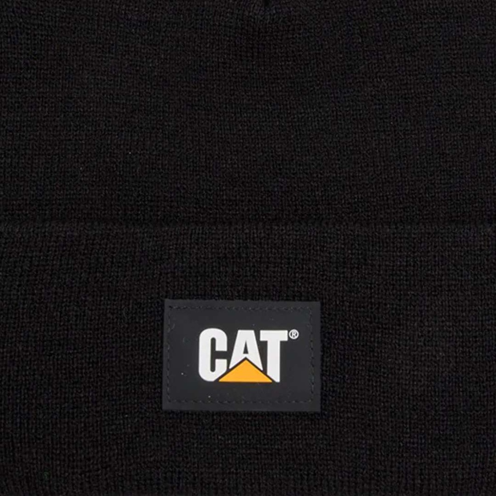 CAT Label Cuff Beanie
