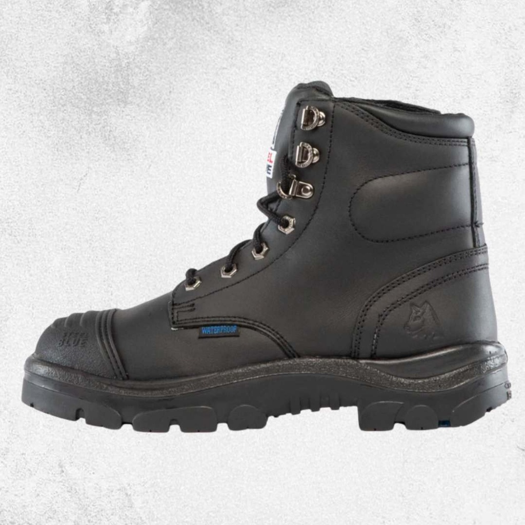 Steel Blue Argyle Zip Scuff Cap ST Boots WP