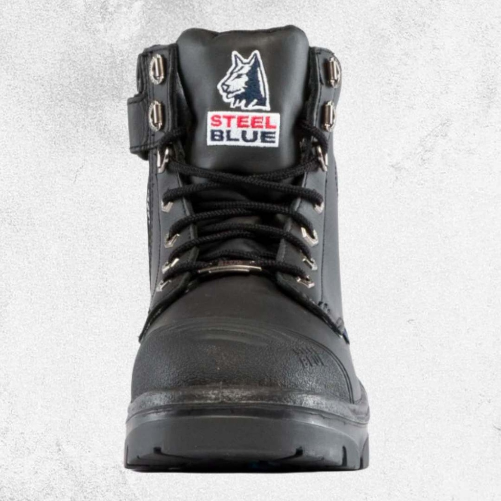 Steel Blue Argyle Zip Scuff Cap ST Boots WP