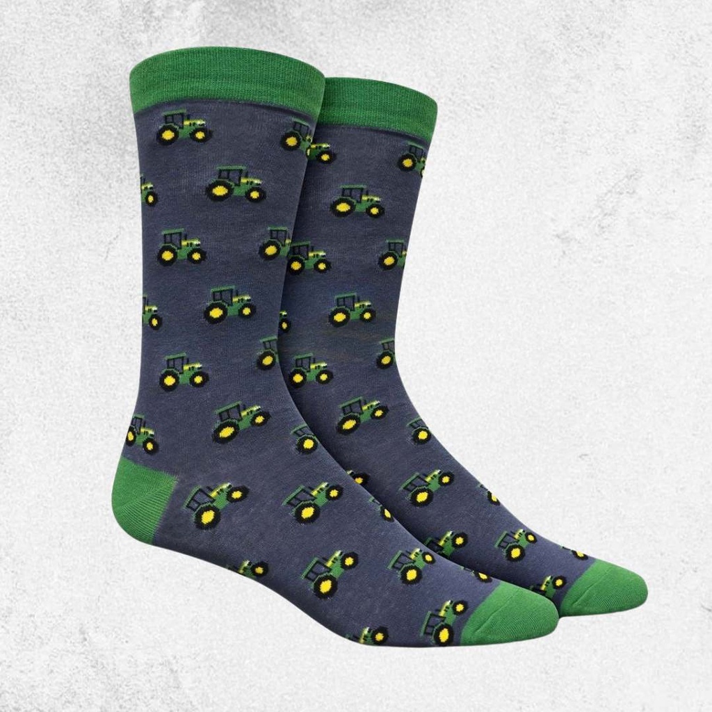 John Deere - 2 Pack - Tractor Row Fashion Socks
