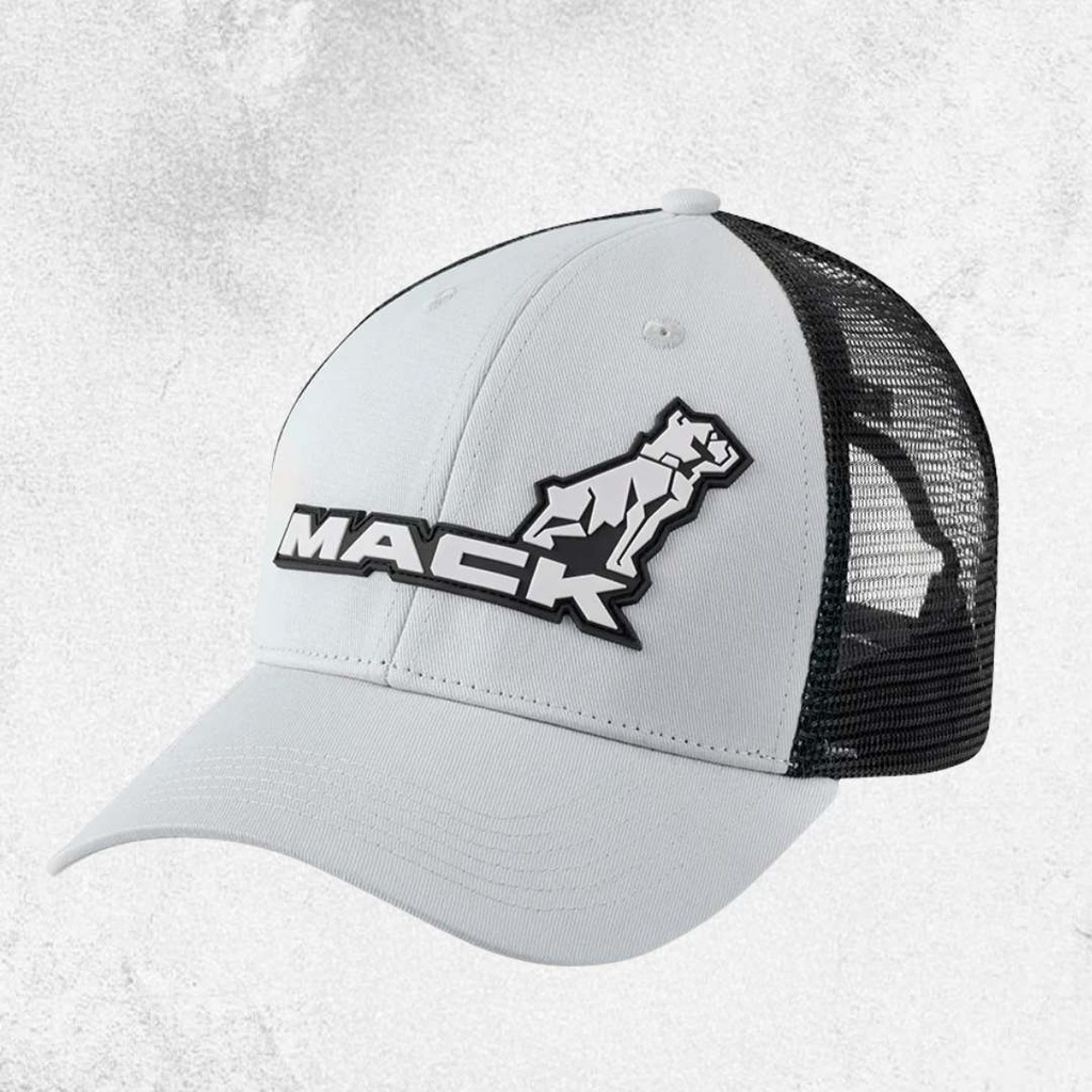 Mack 2‑Tone Curved Brim Trucker Cap