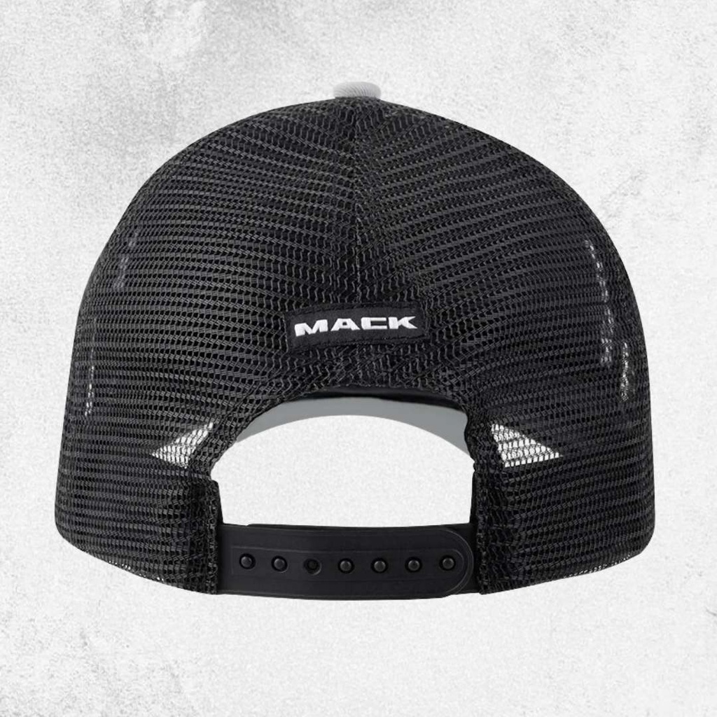 Mack 2‑Tone Curved Brim Trucker Cap