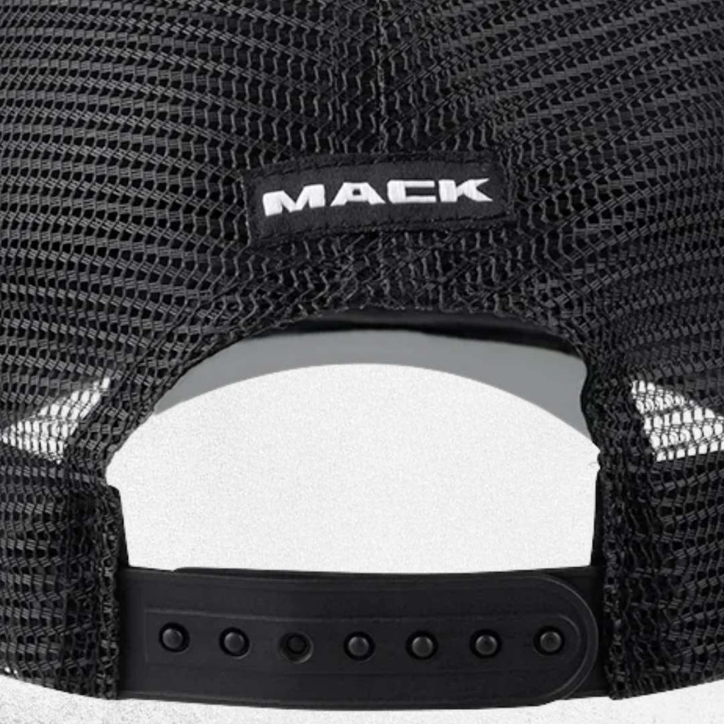 Mack 2‑Tone Curved Brim Trucker Cap