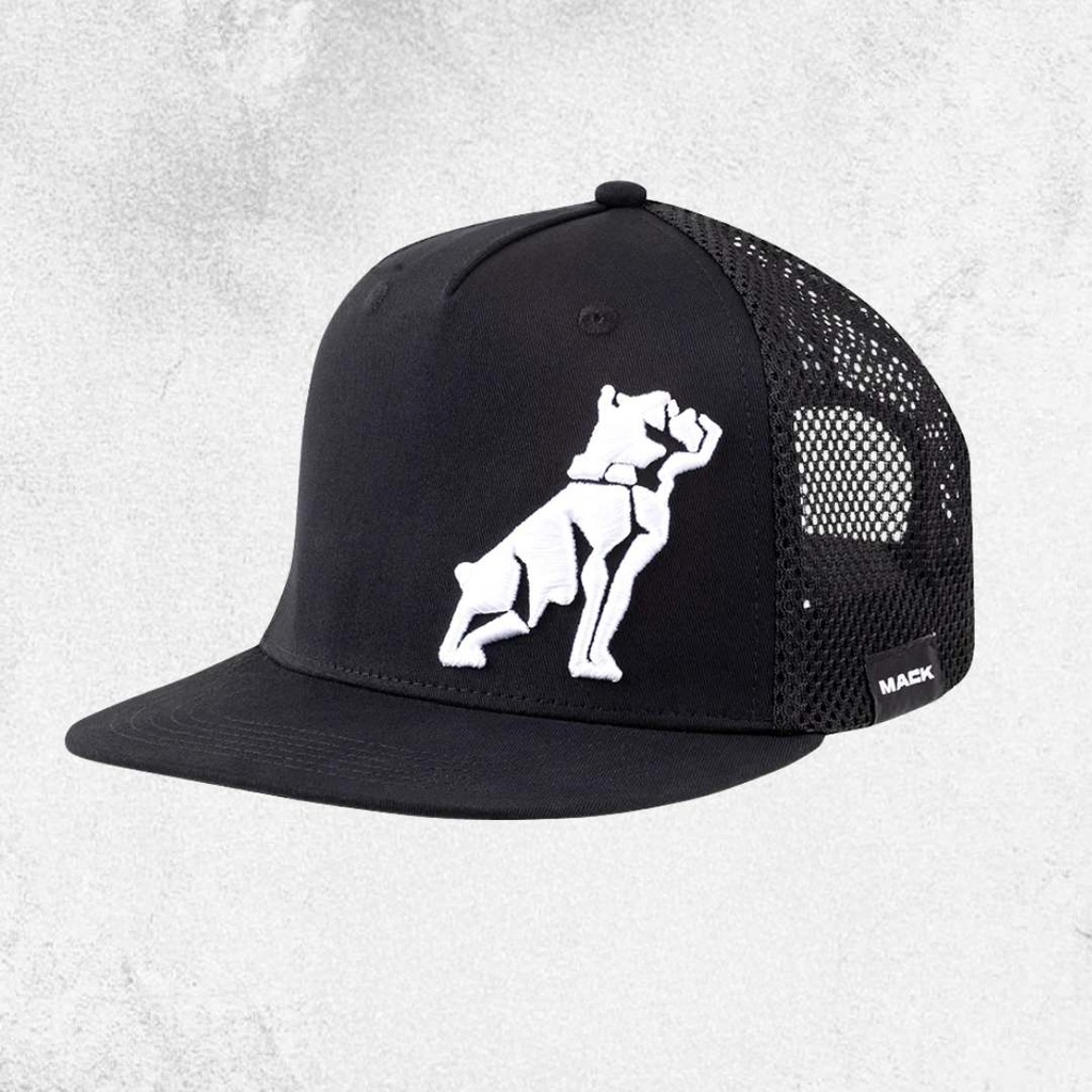 Mack Flat Brim Bulldog Cap - Soft Mesh