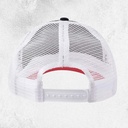 Mack Tri Colour Curved Trucker Cap