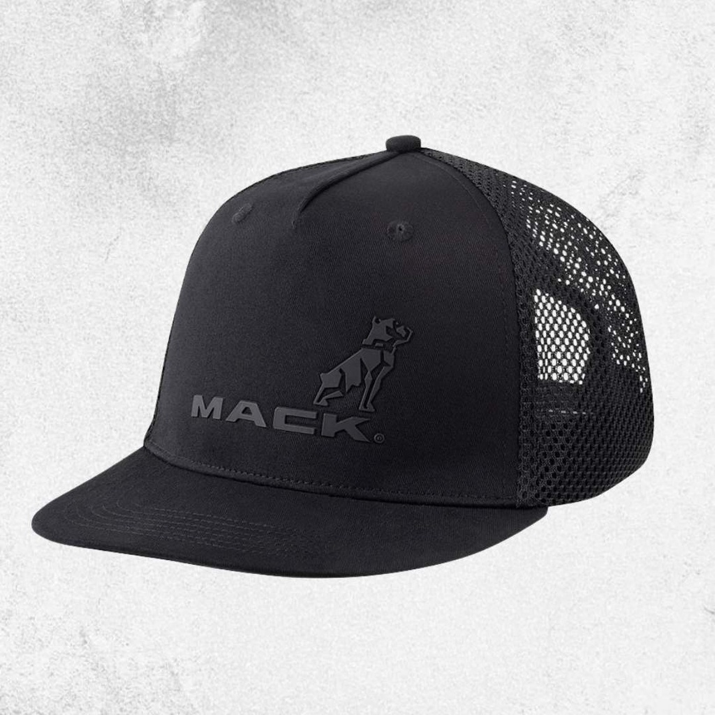 Mack Flat Brim Trucker Cap