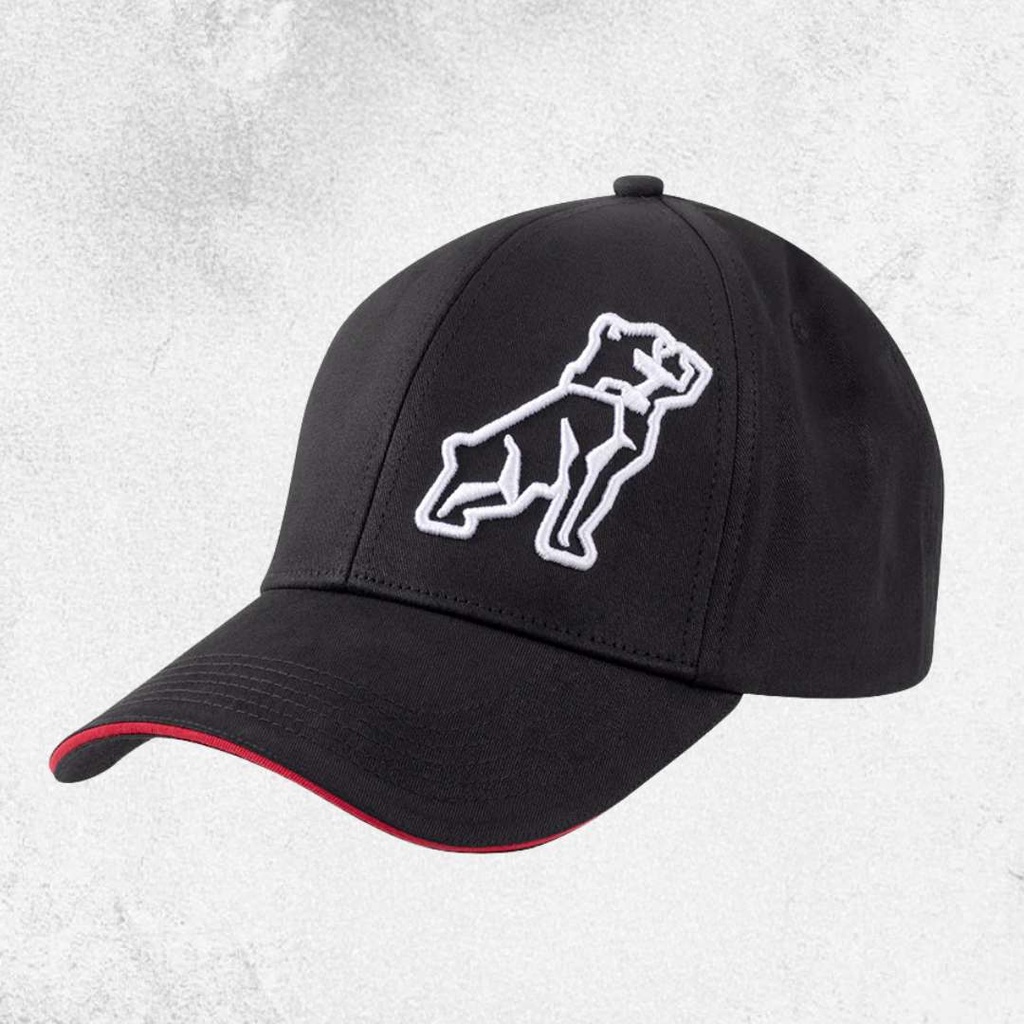Mack Red Trim Curved Brim Baseball Cap