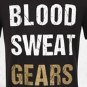 Mack Cotton Crew Neck Short Sleeve T‑Shirt – Blood Sweat Gears