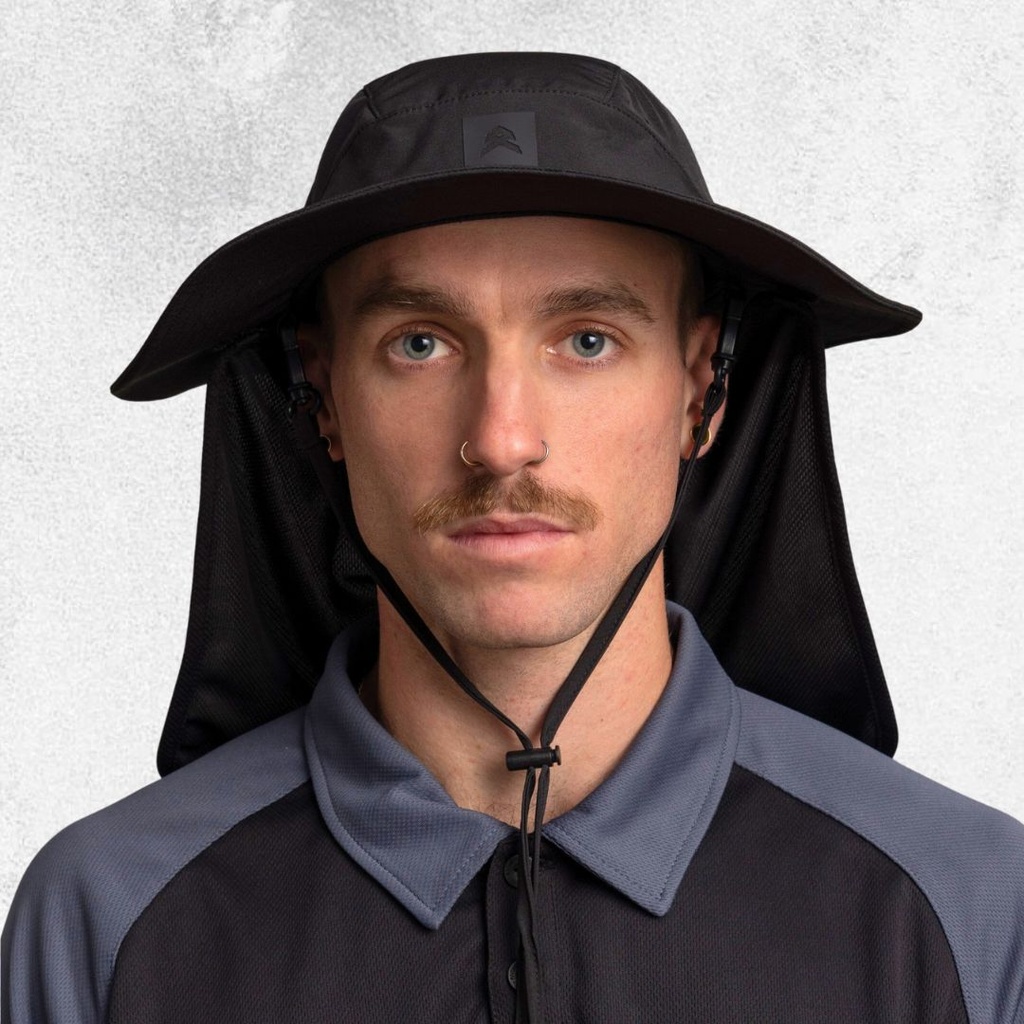 Anthem Wide Brim Hat with Legionares Flap