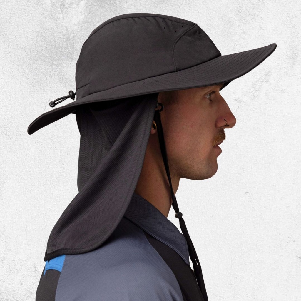 Anthem Wide Brim Hat with Legionares Flap