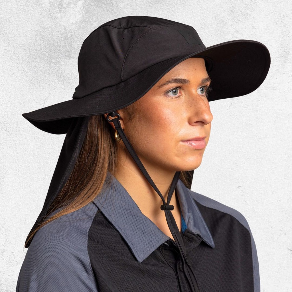Anthem Wide Brim Hat with Legionares Flap
