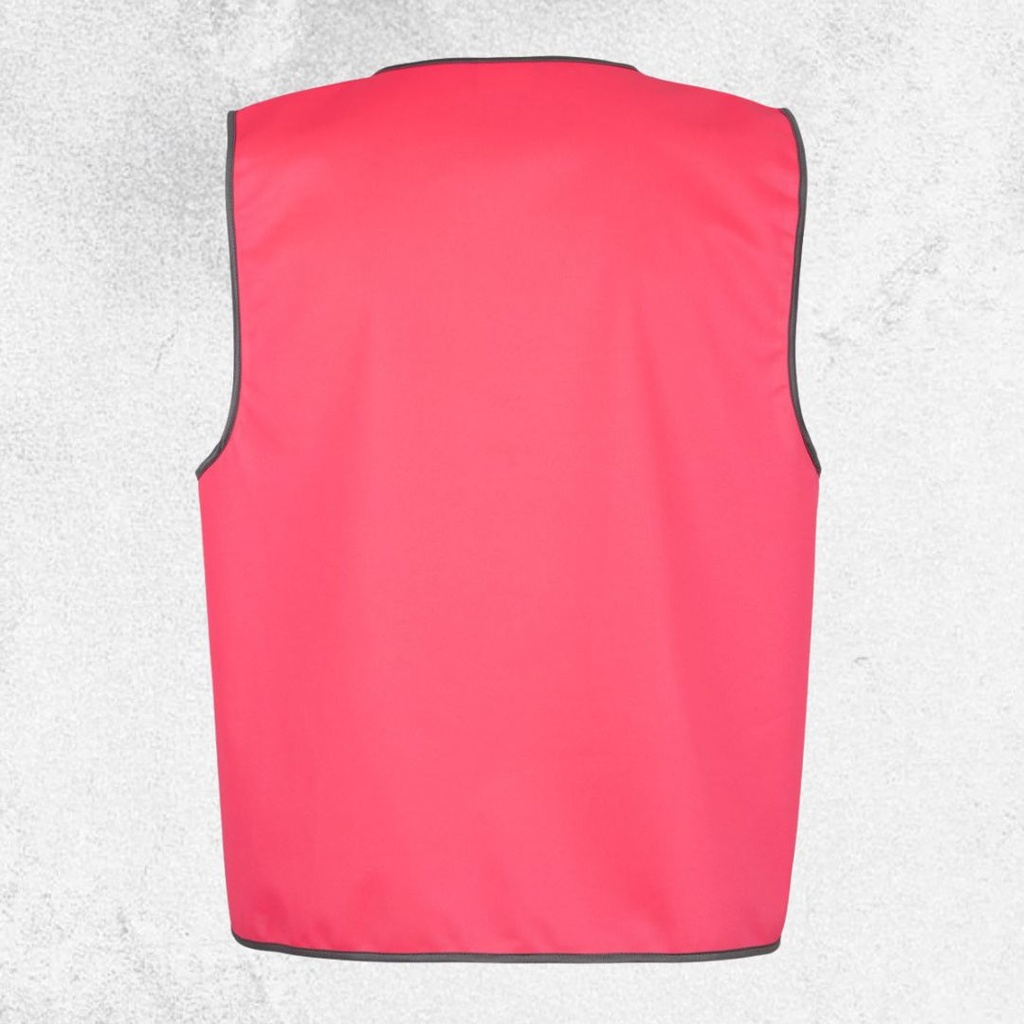JB's Coloured Tricot Vest - Hot Pink